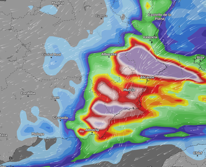 rain16122016 Meteocalpe weather and webcam on the Costa Blanca