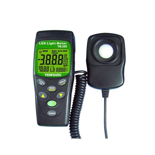 TM209 LED Light Meter Associated Calibration & Training Ltd