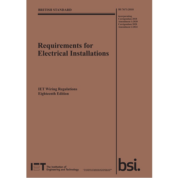 IET Wiring Regulations 18th Edition – Meters 2 U