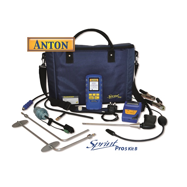 Anton Sprint Pro 5 Kit B Flue Gas Analyser Kit Meters 2 U