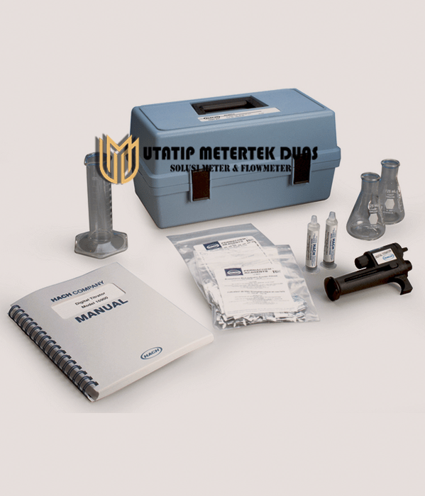 HACH Acidity Test Kit, Model ACDT Utatip Metertek Duas