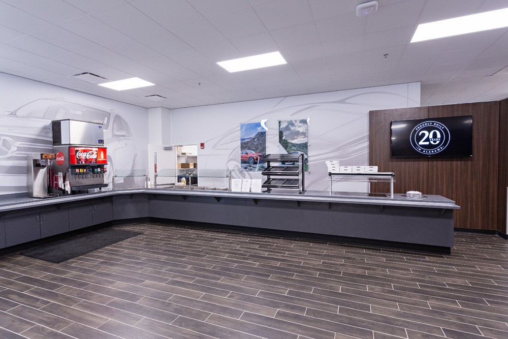 Mercedes Benz Body Shop Cafe Method1 Interiors