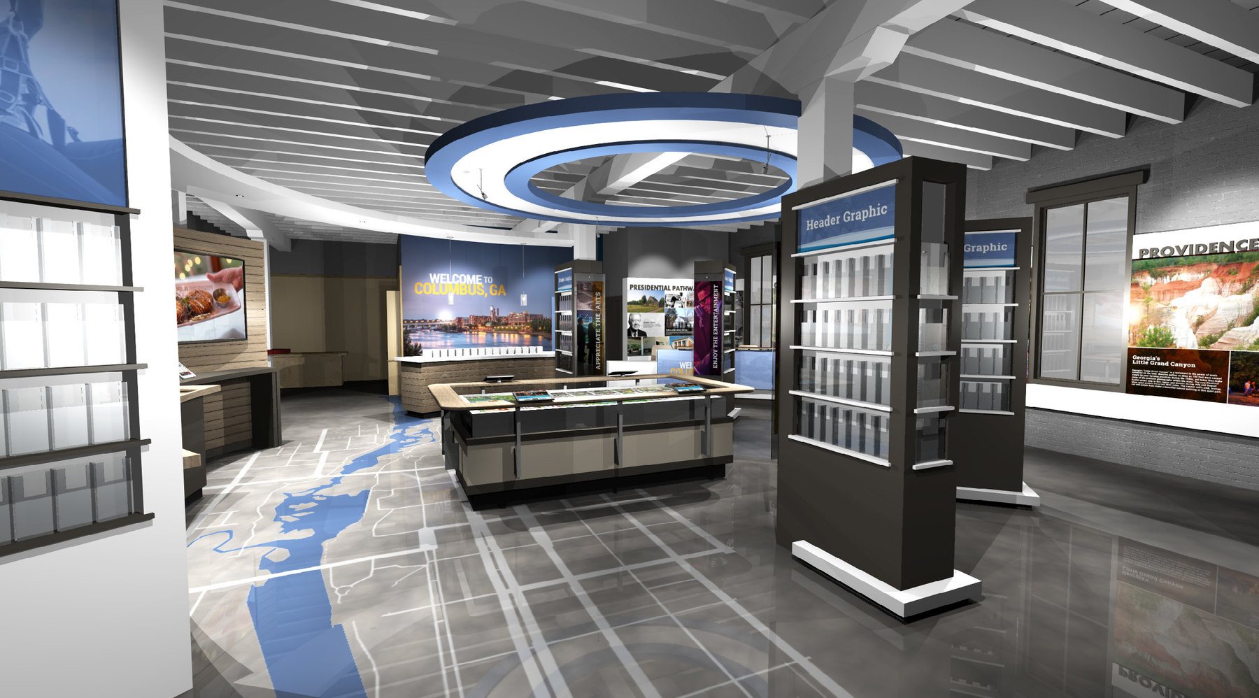 Columbus, Visitor’s Bureau Method1 Interiors