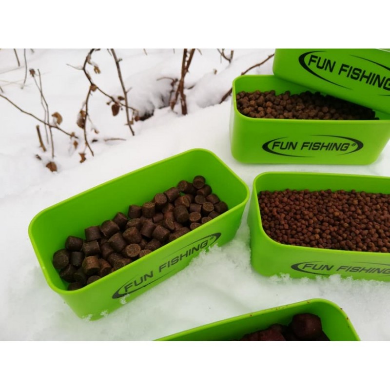 Bait Box Solid Lid Fun Fishing