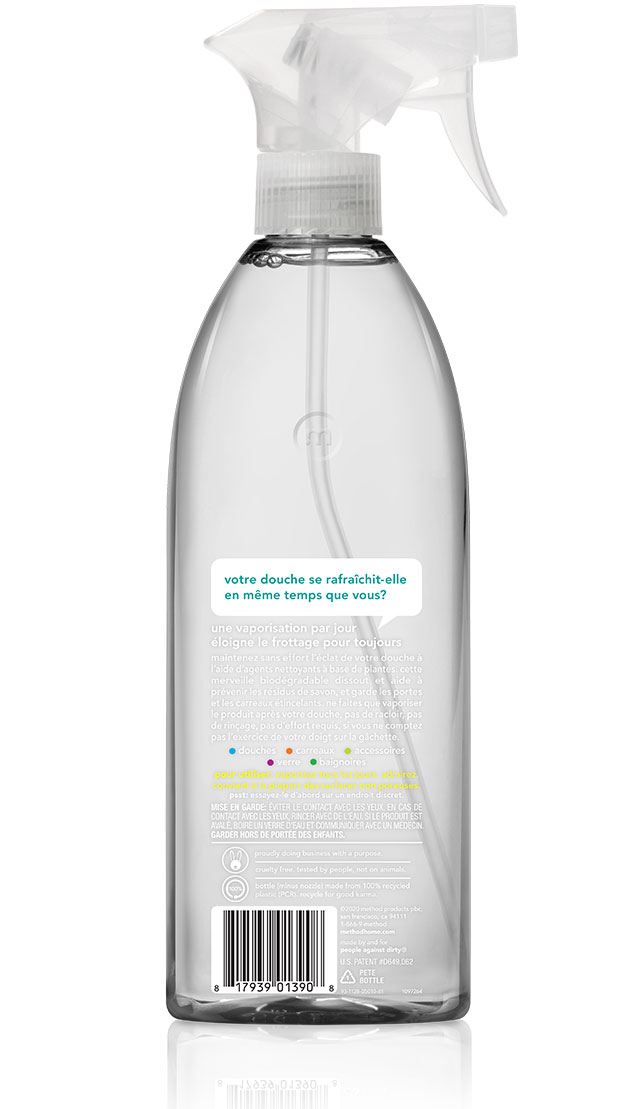 daily shower cleaner eucalyptus mint method