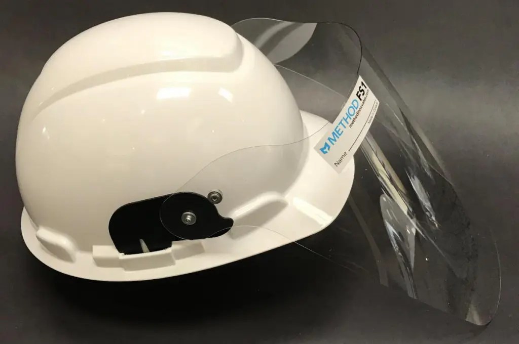NEW PATENT PENDING HH1 HARD HAT & HB1 BUMP CAP FACE SHIELDS METHOD