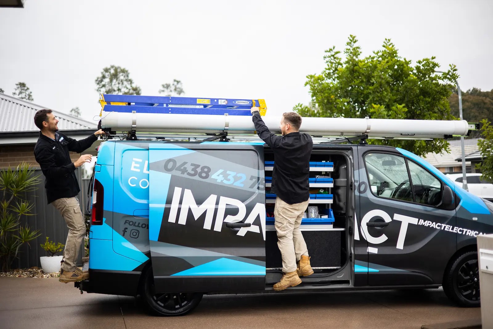 A complete makeover for Impact Electrical website copywriting and a