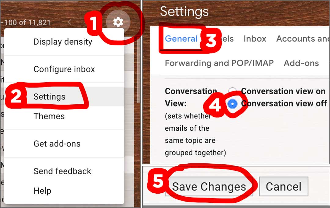 Fixed! Gmail Conversation View Order How To See New