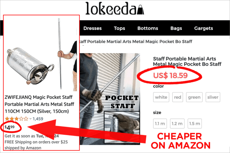 Scam Alert! Don't Buy Anything From Lokeeda, Mofylook, Narachic