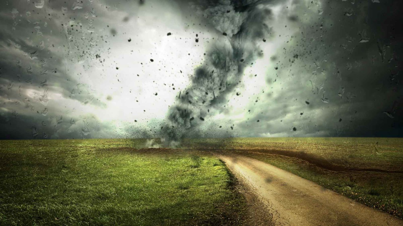 Tornado Chaser FAIL Amateur Tornado Chaser Has Close Encounter In