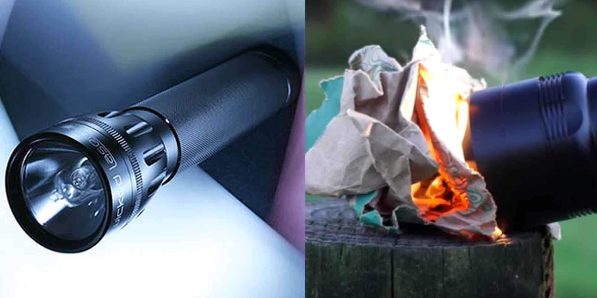 The Wicked Lasers TORCH Flashlight Is So Bright That It Can Start A Fire