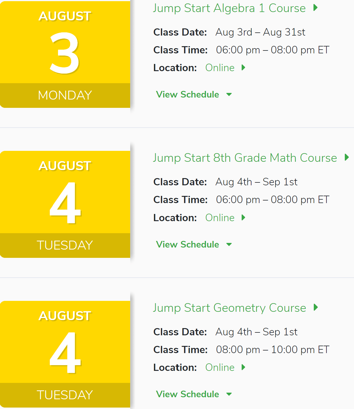 Jump Start Method Test Prep