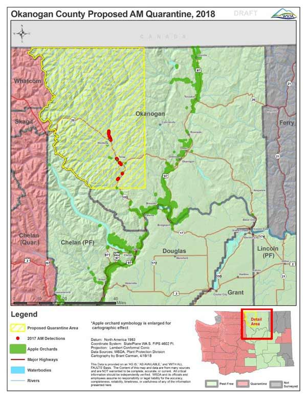 Apple maggot quarantine imposed here Methow Valley News