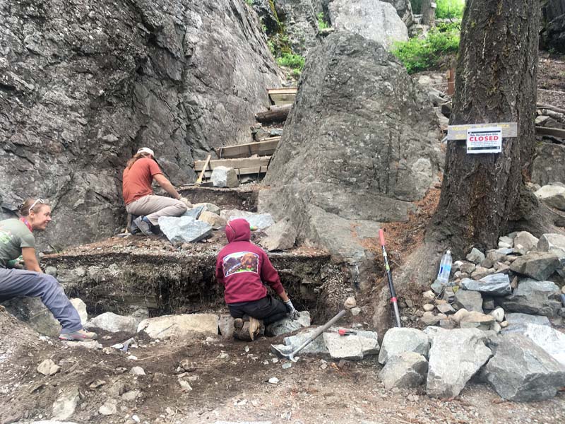 Trail work begins around valley, with precautions Methow Valley News