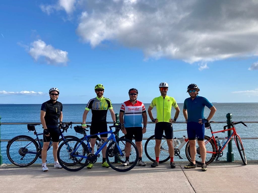 Metis Cycling Crew complete Lands End to London charity ride Metis