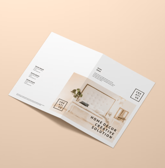 Creased Leaflets Meto Print