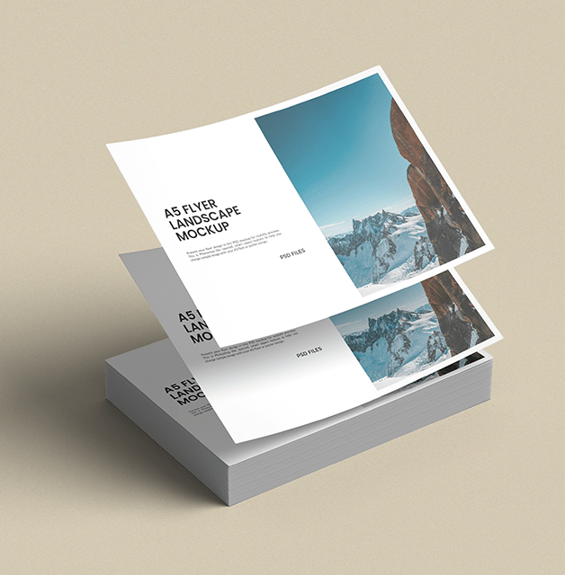 Folded Leaflets Offer Meto Print