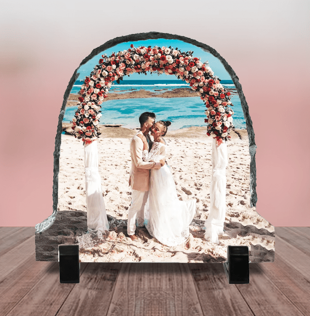 Oval Slate Meto Print