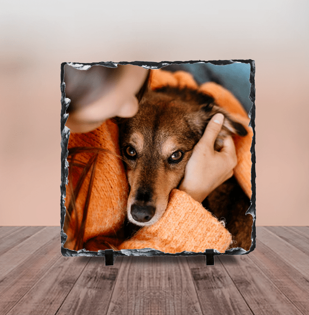 Square Slate Meto Print