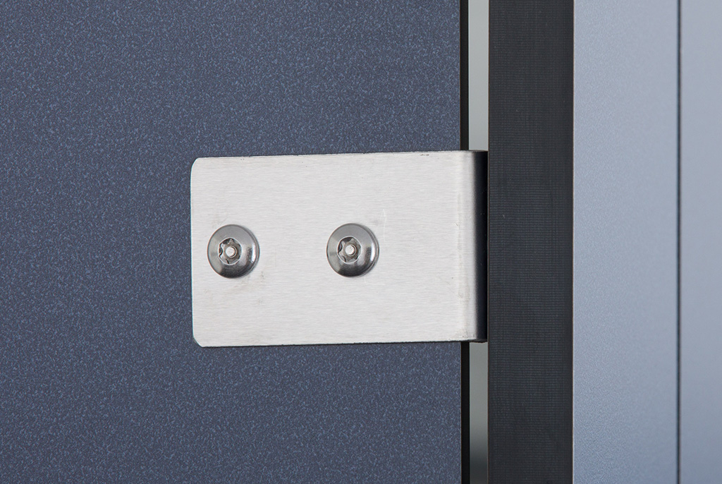 Black Core Phenolic Toilet Partitions Metpar