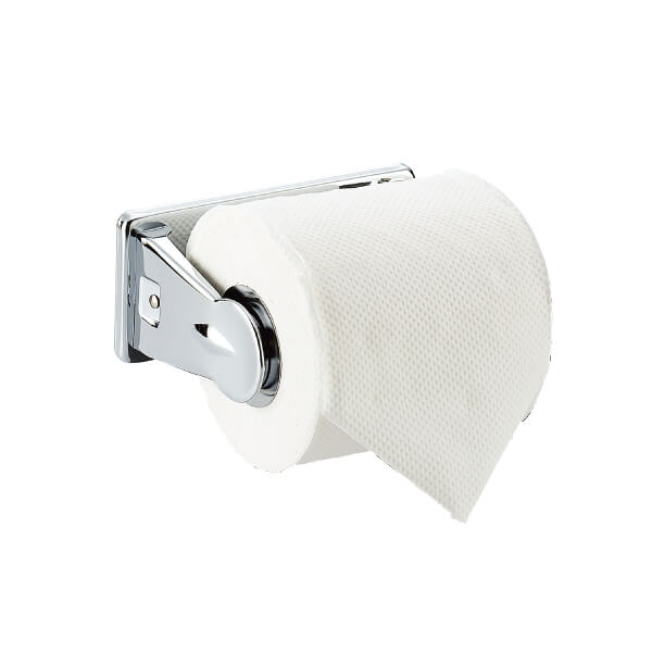 Chrome Single Toilet Paper Dispenser (Surface Mounted) Metpar