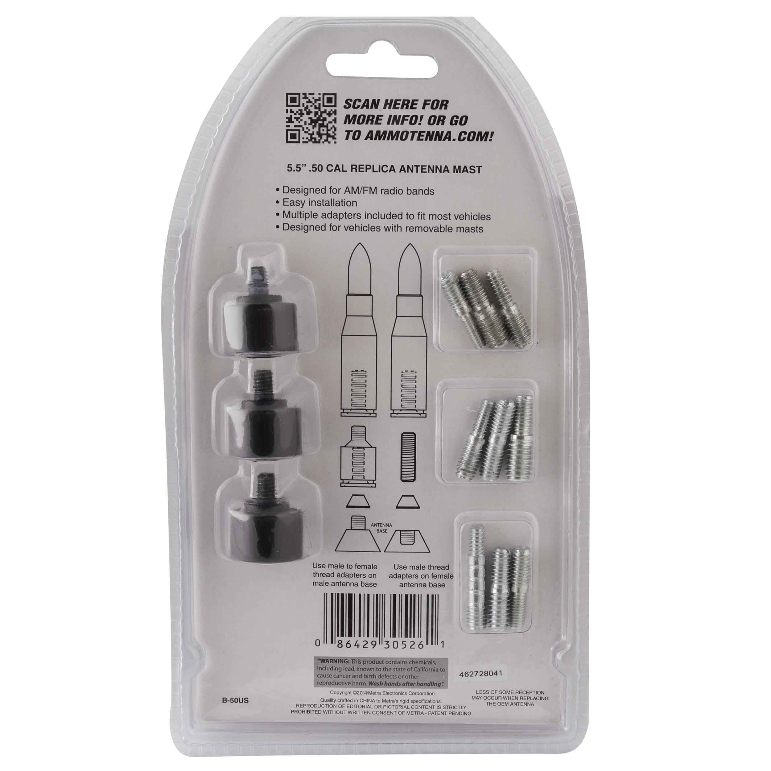 Ammotenna Automotive replacement antenna masts