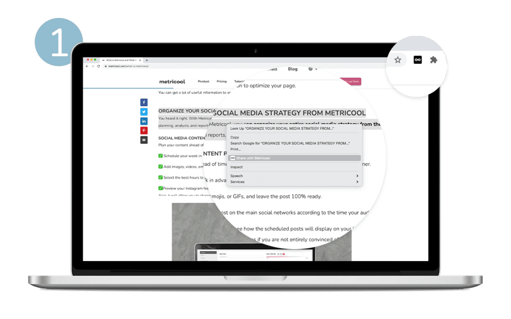 Metricool now available on Chrome Store