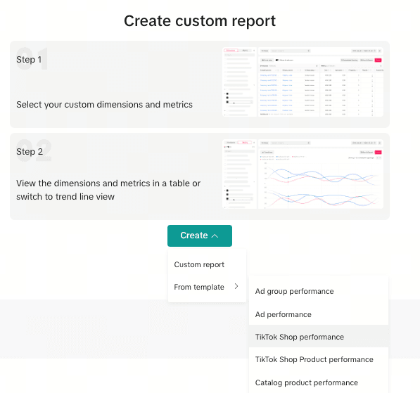 How to Create Custom TikTok Analytics Reports