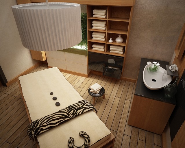 Massage Room & Bed Metro Pools
