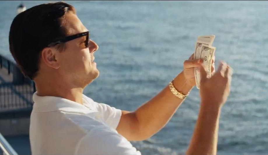 Martin Scorsese's The Wolf of Wall Street Leonardo DiCaprio in new