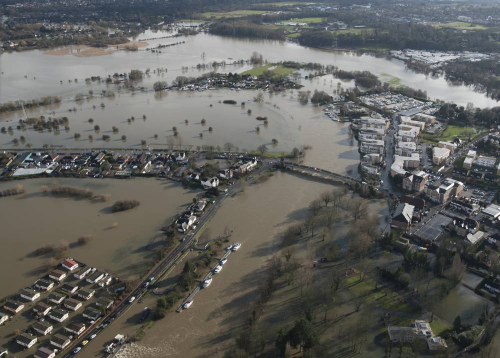 UK storms Fears that flood misery could last for months in Surrey and
