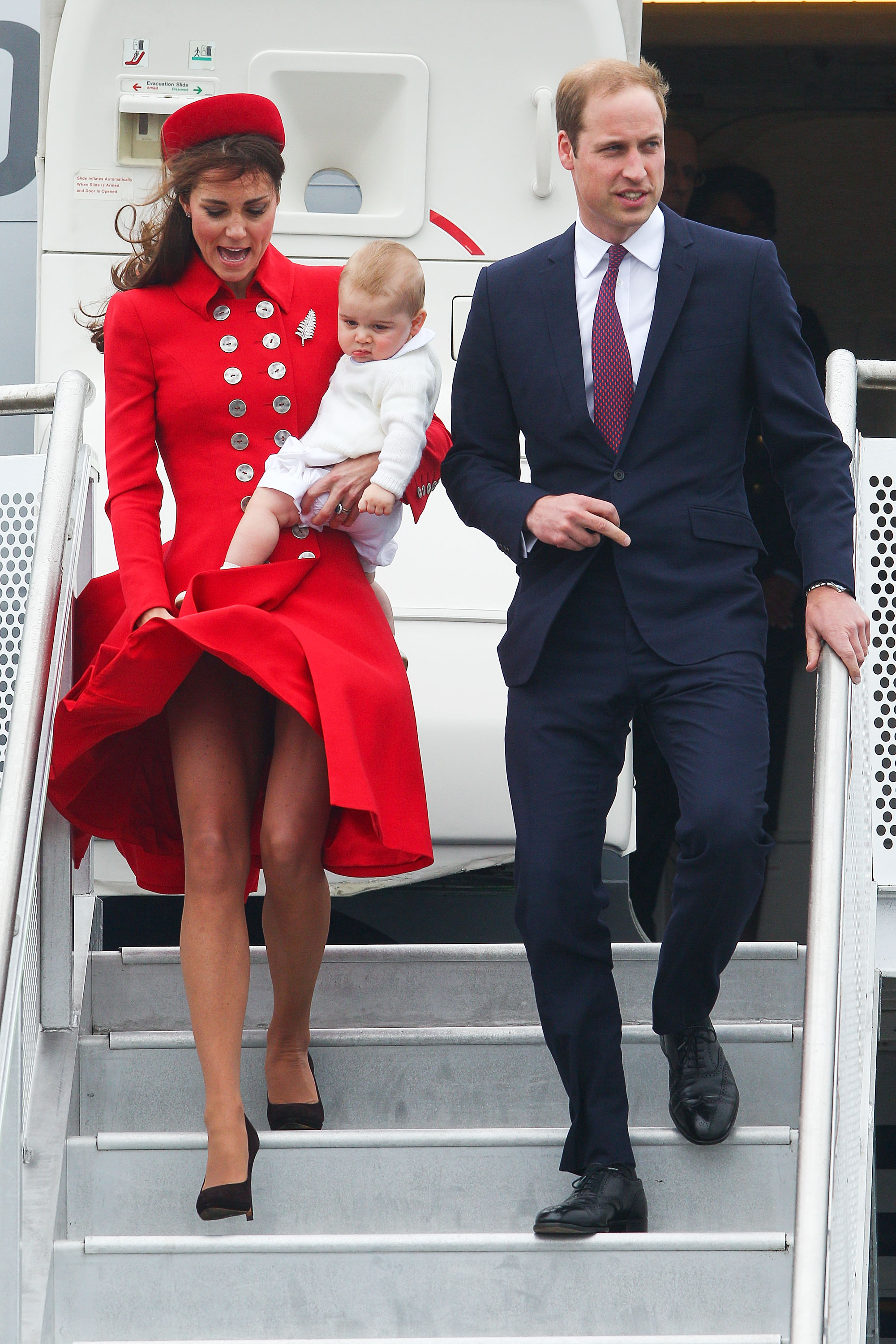 Duchess of Cambridge bum flash picture Kate Middleton's windy woes