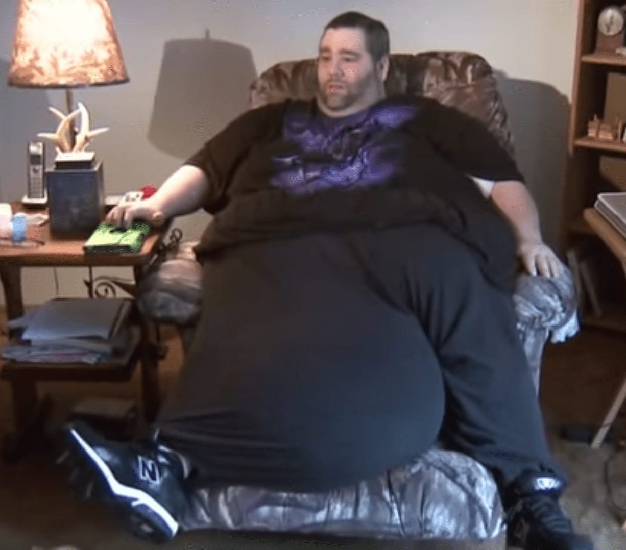 Dan Maurer whose testicle swelled to a massive 132lbs (59kg) raises