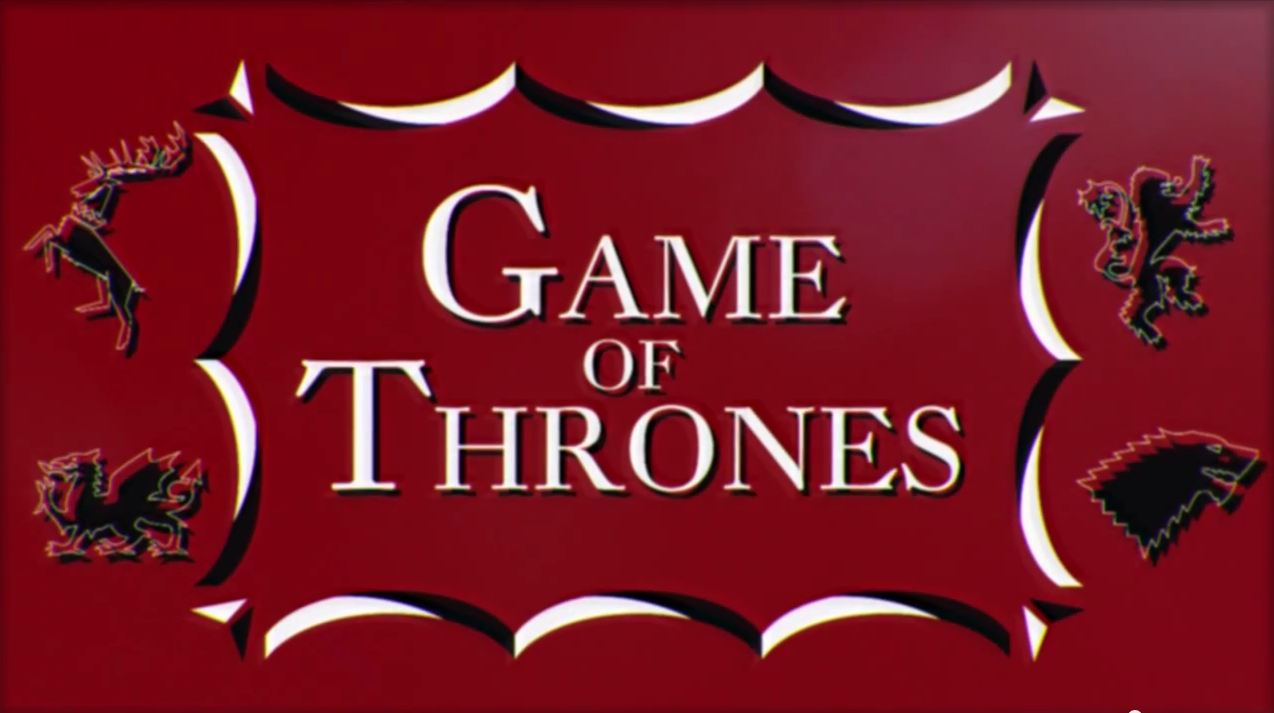 Game Of Thrones opening sequence gets Saul Bass 60sstyle remake