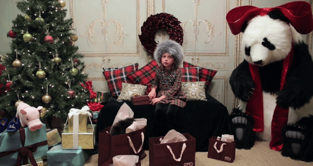 Rich kids talk about what they want for Christmas in cute