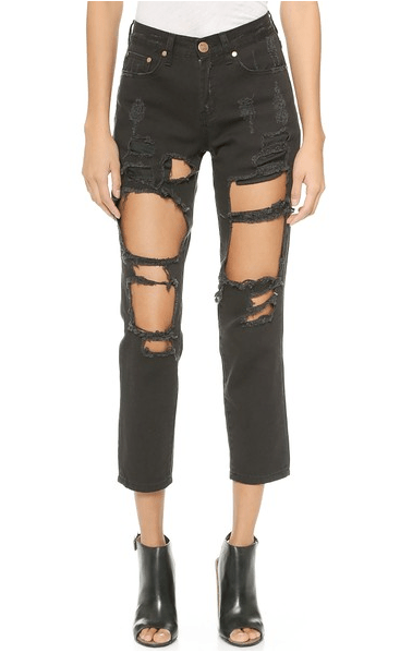11 pairs of distressed ripped jeans which have gone too far Metro News