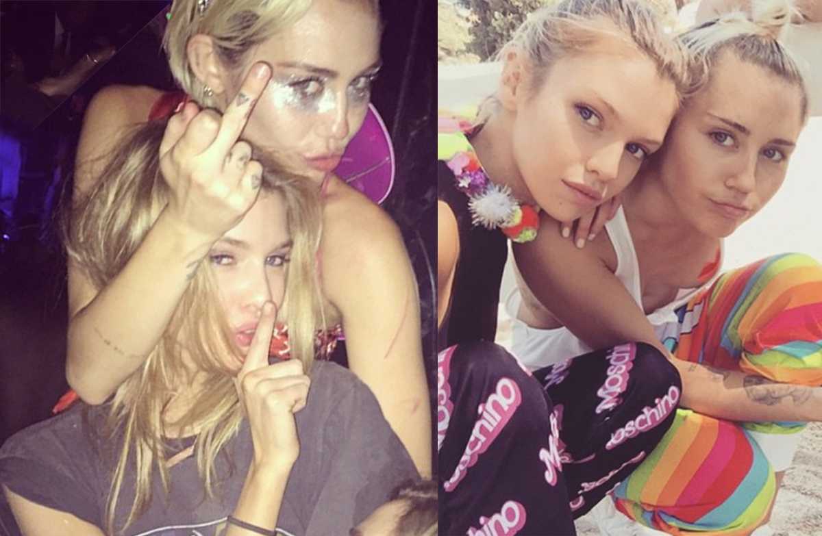 Майли сайрус и стелла