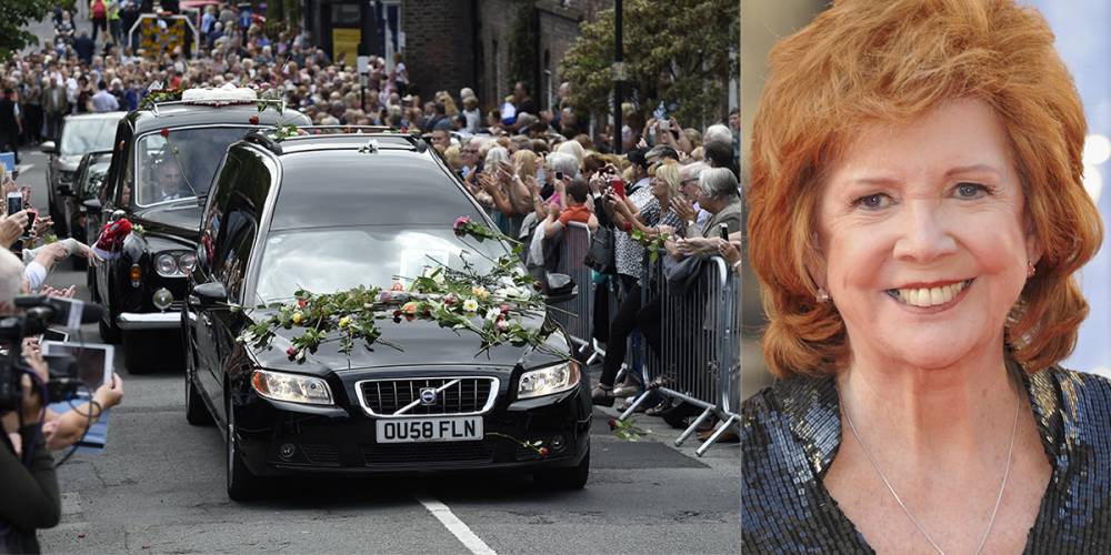 Cilla Black's funeral live: Fans line the streets as Sir Cliff Richard