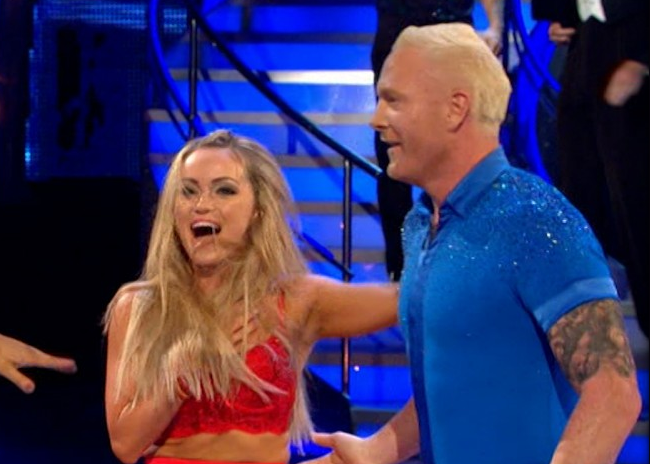 Ola Jordan's boob popped out during Strictly Come Dancing | Metro News