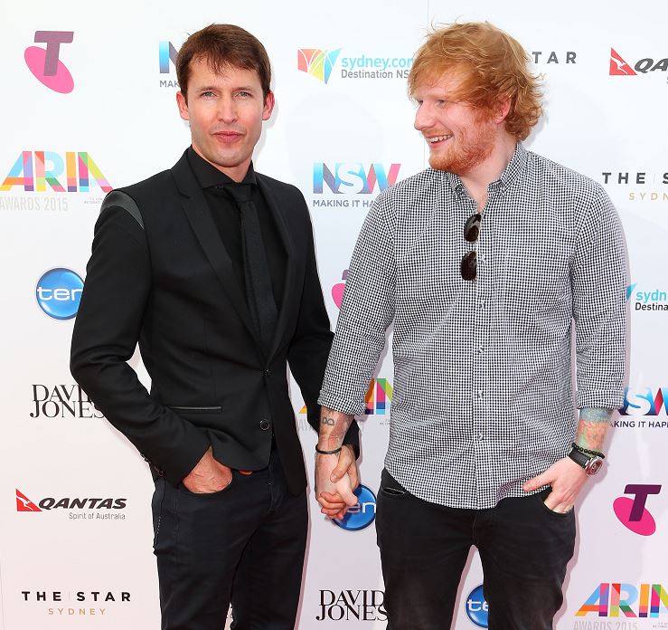 Sorry ladies! Ed Sheeran and James Blunt announced their engagement at