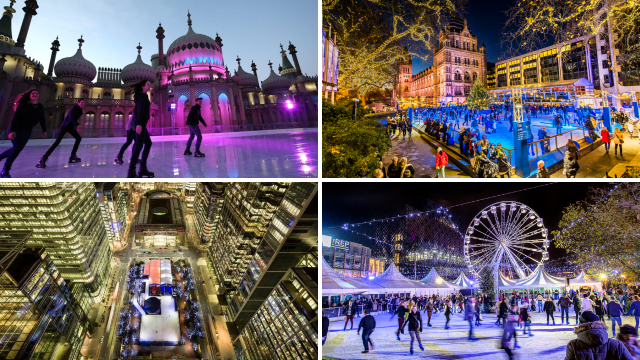 The best ice skating rinks in the UK for Christmas 2015
