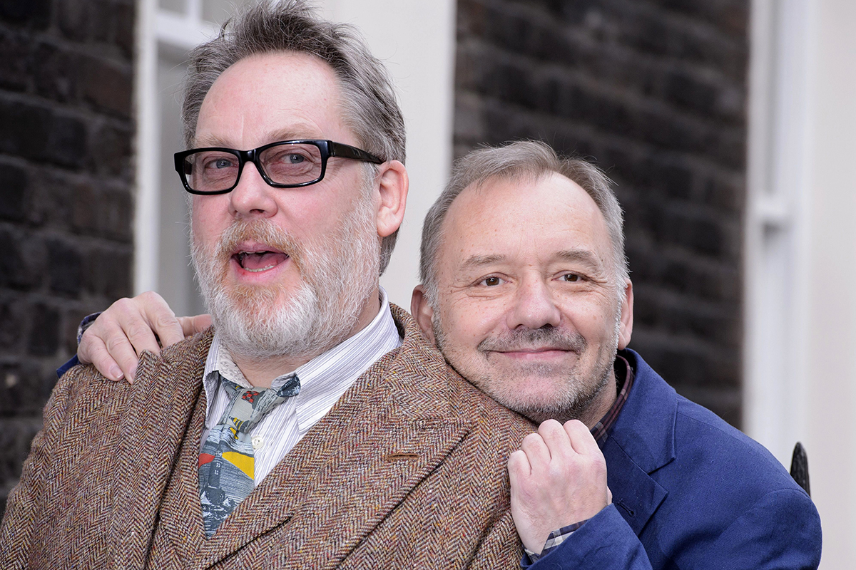 Bob Mortimer got married half an hour before triple heart bypass