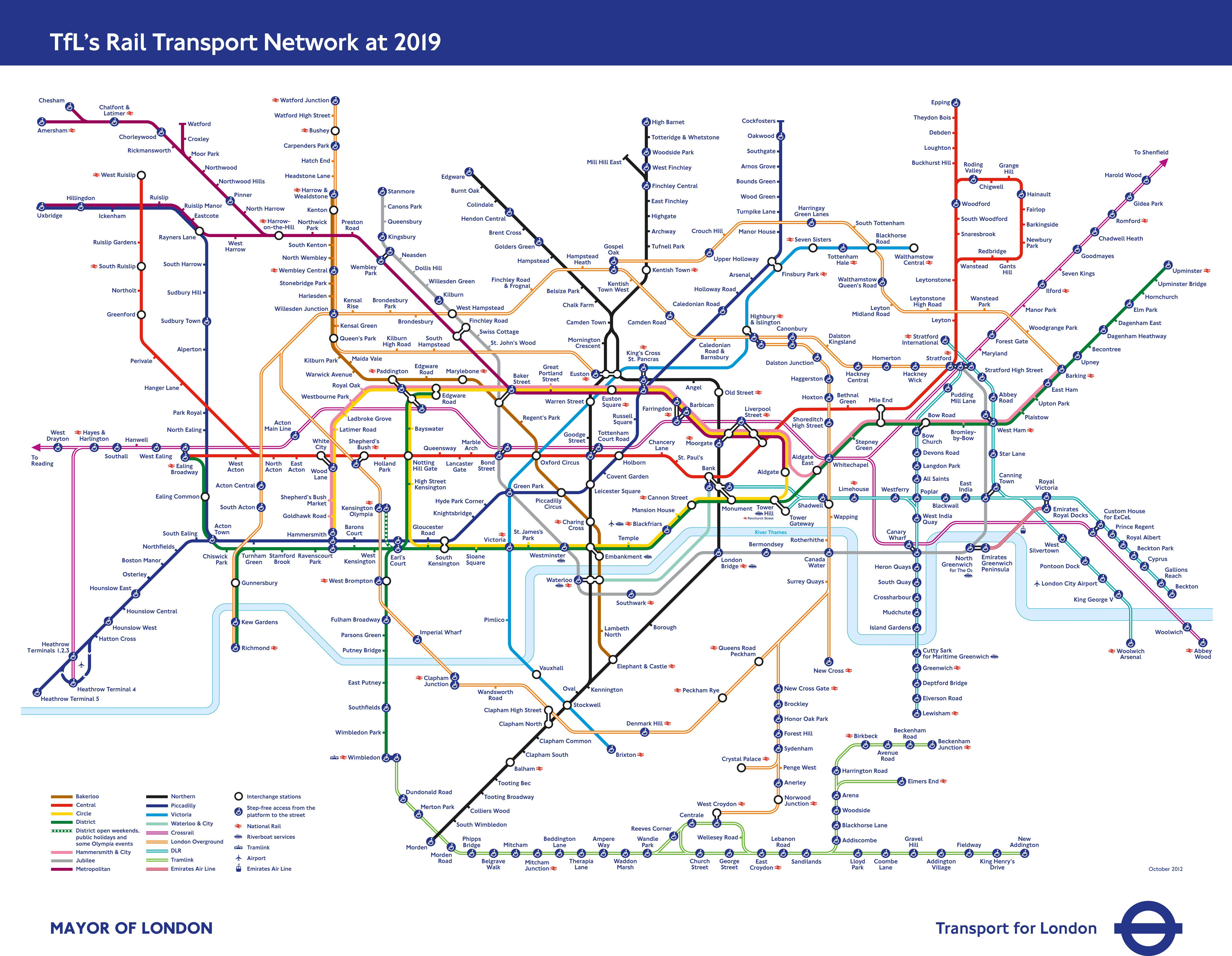 Tfl Map With Crossrail Crossrail route named Elizabeth line joins the London underground in