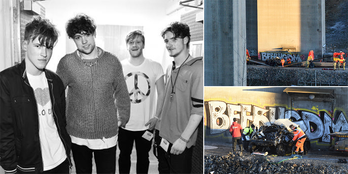 Viola Beach band killed in Stockholm, Sweden car crash leaving 5 dead