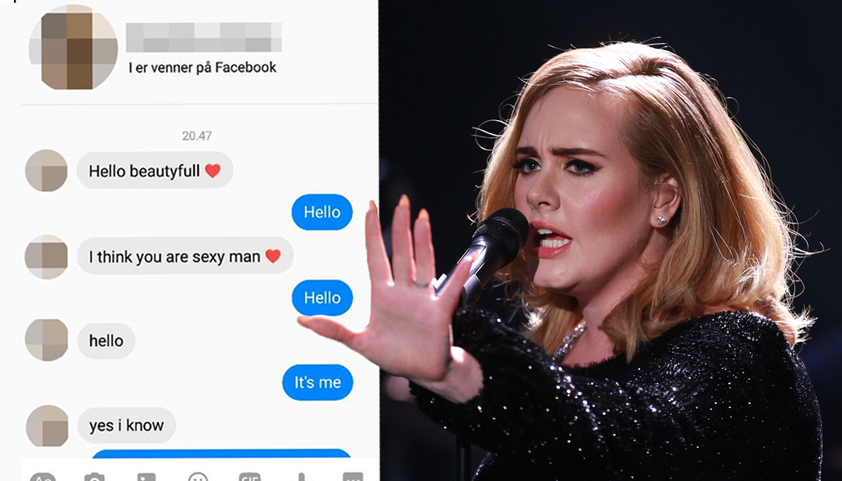 Danish man replies to Facebook scam with Adele lyrics with hilarious