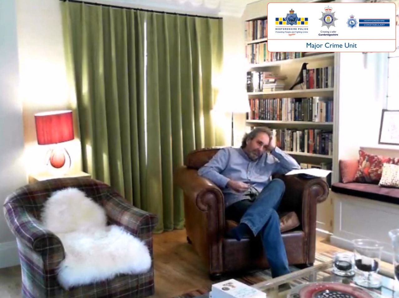 New footage shows the moment the fiance of children's author Helen