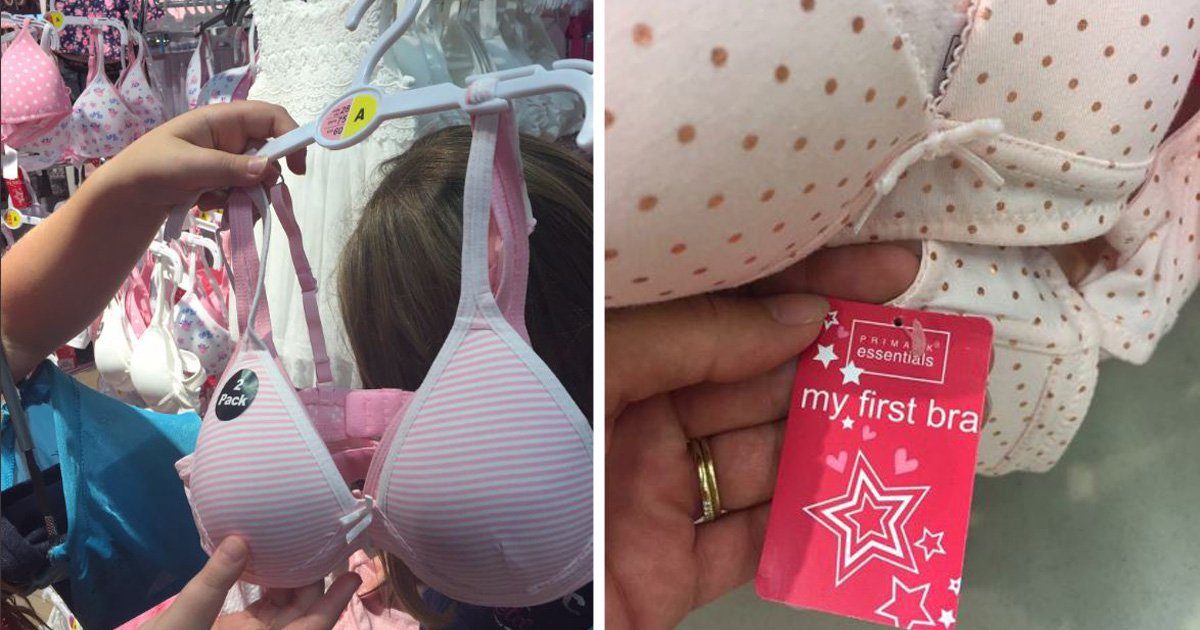 Primark 'sexualising children' by selling padded bras for sevenyear