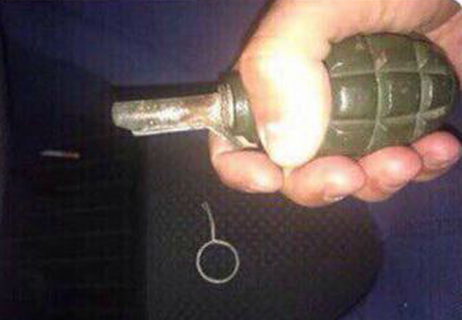 Man kills himself by taking pin out of grenade to pose for a picture