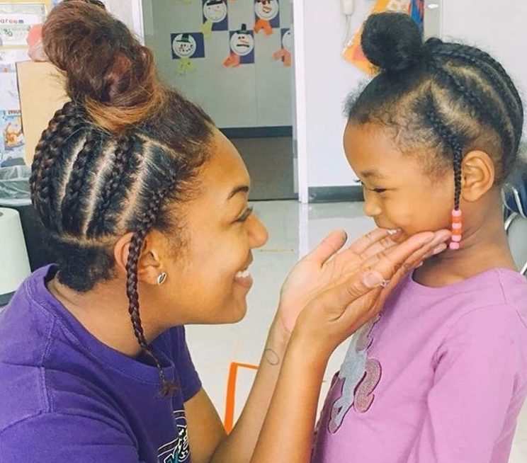 Preschool Teacher Inspires A Student To Embrace Her Natural