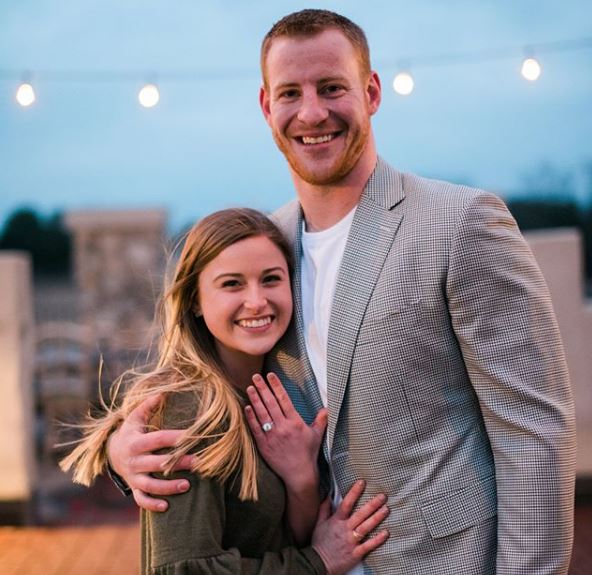 Philly Eagles star Carson Wentz proposes to girlfriend after Super Bowl